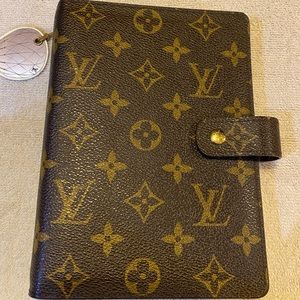 Louis Vuitton monogram agenda